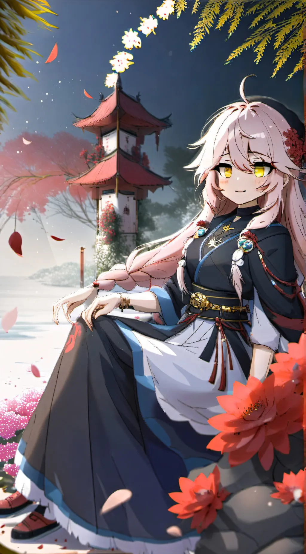 ai character: ur crush  background