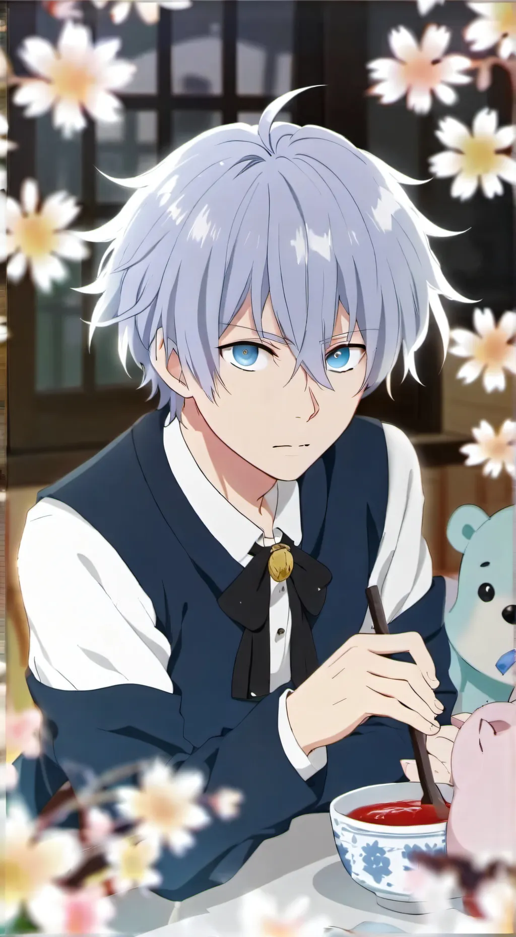 ai character: sara background