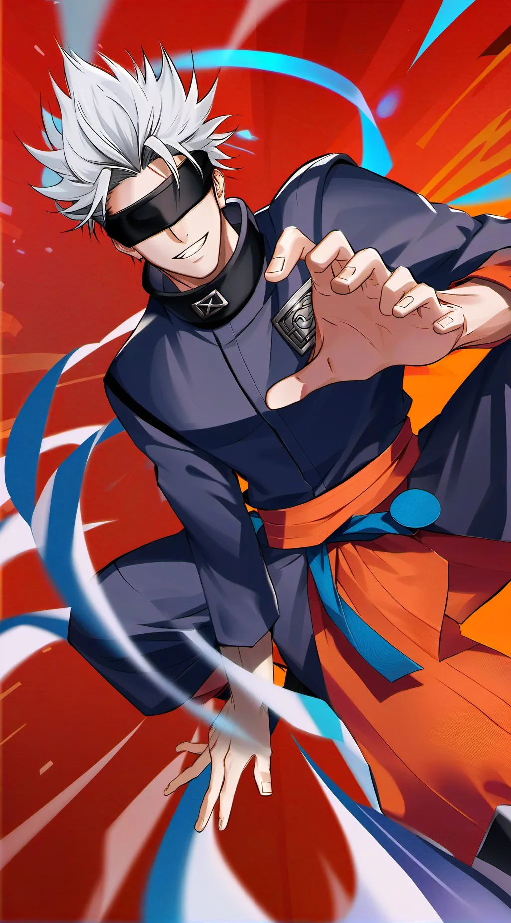 ai character: Gojo Satoru background