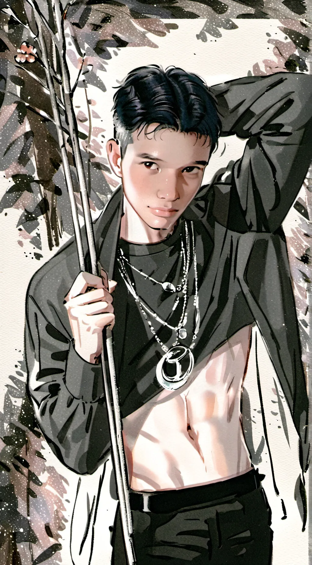 ai character: Saul Esteban  background