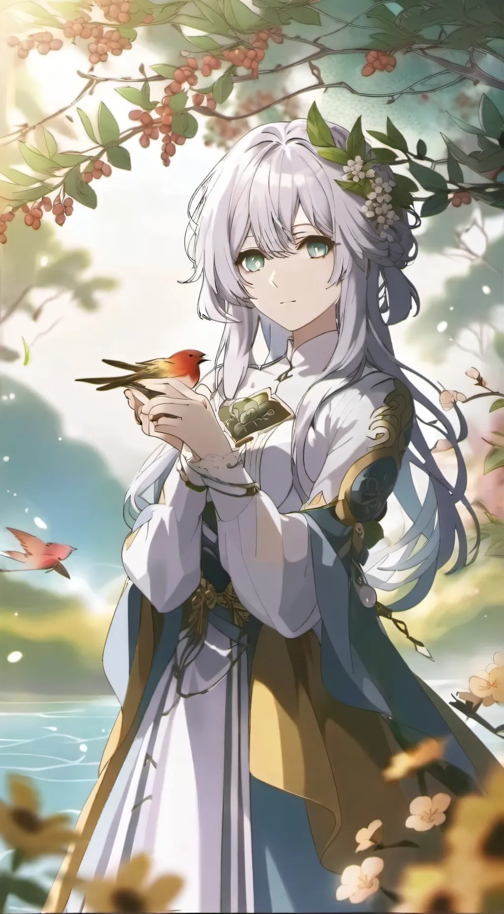 ai character: Lena  background