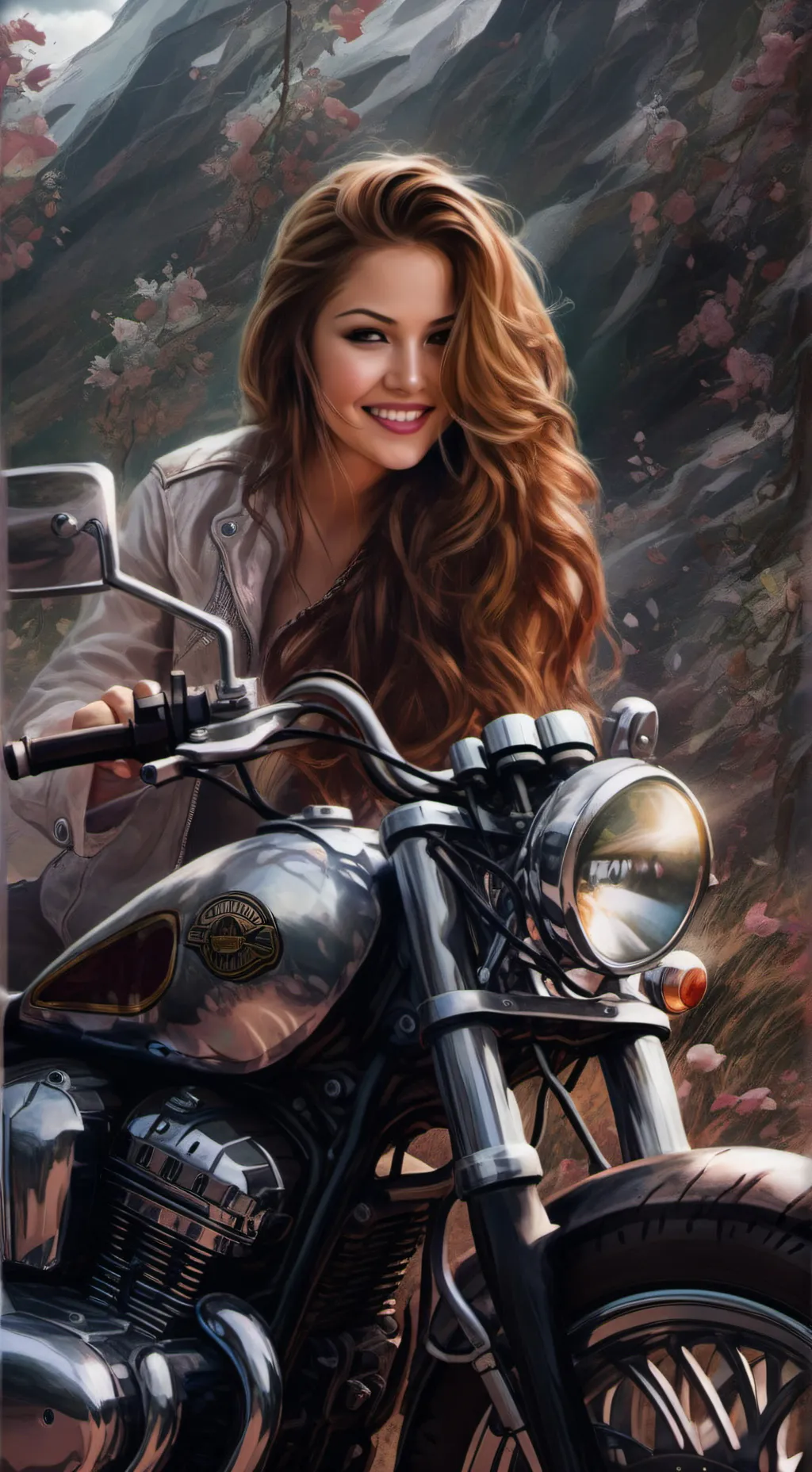 ai character: Lilly background