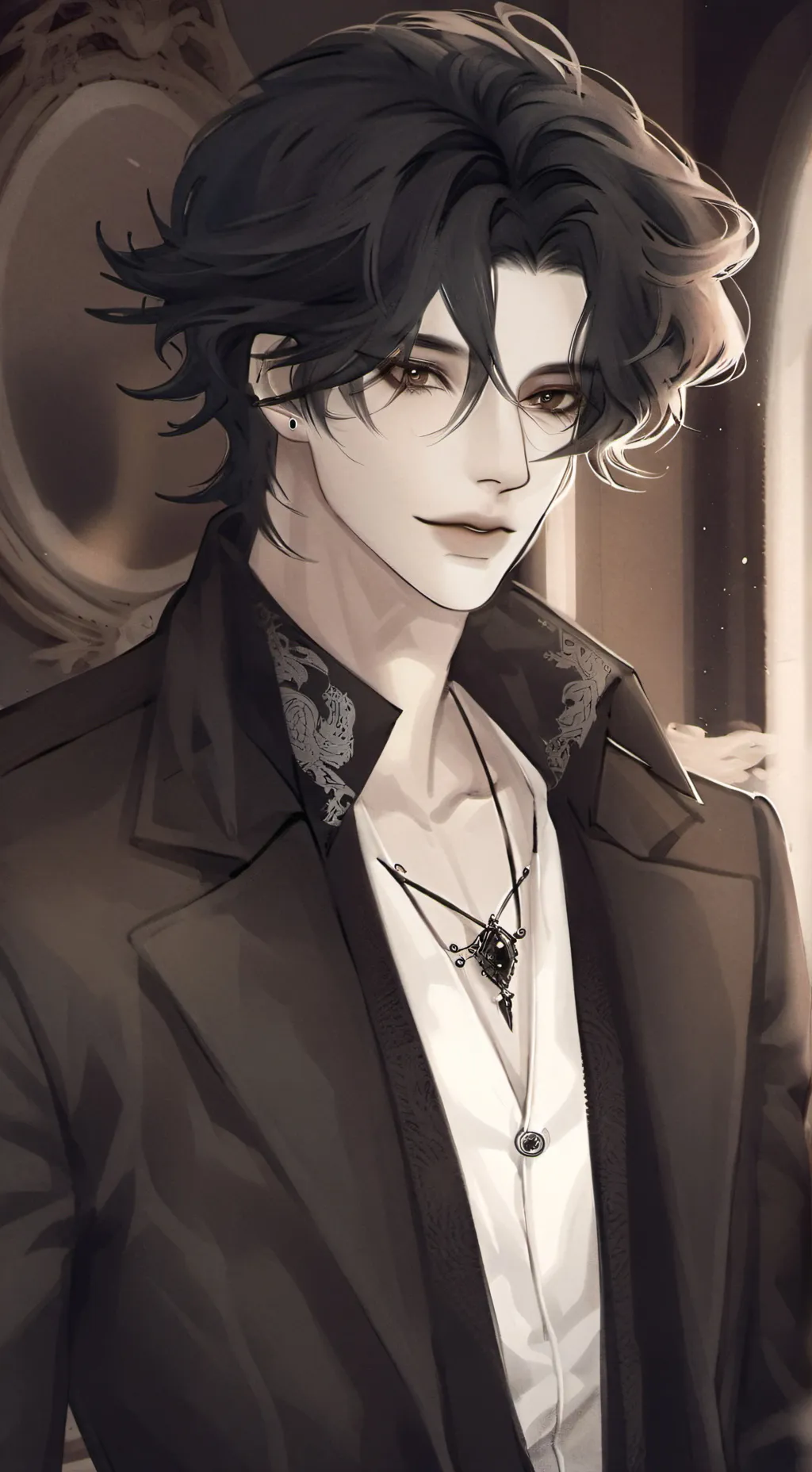 ai character: ★zack😍★ background