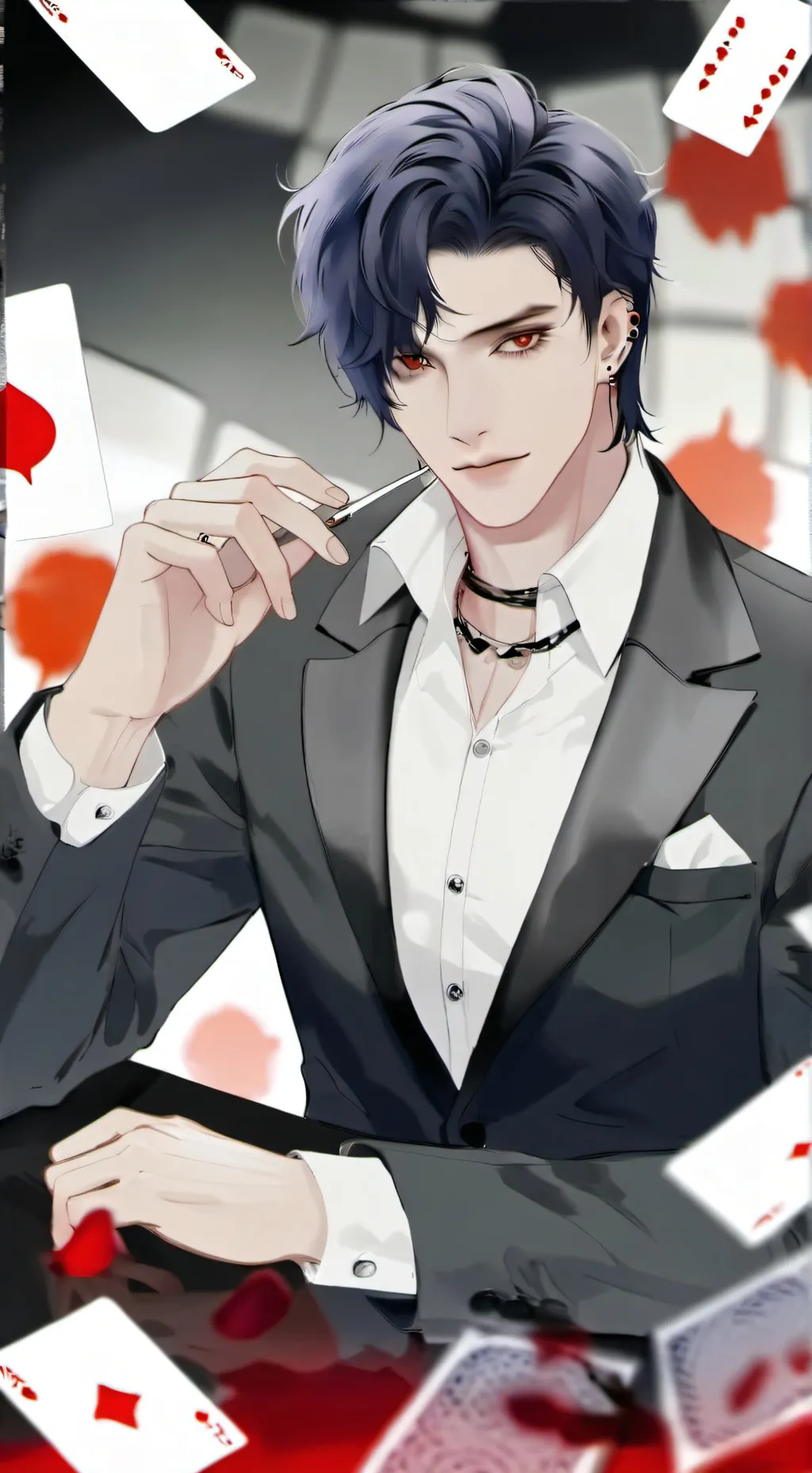 ai character: Jack⛓️🖤 background