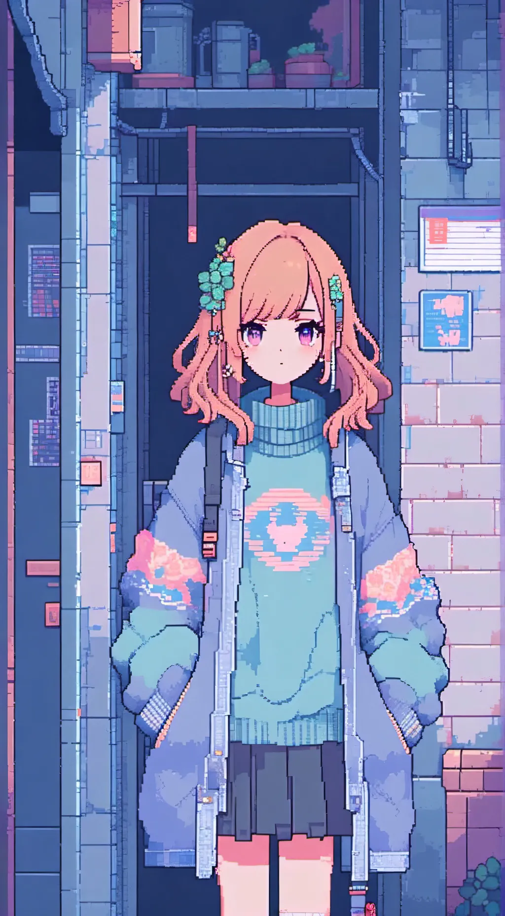 ai character: Ashley background