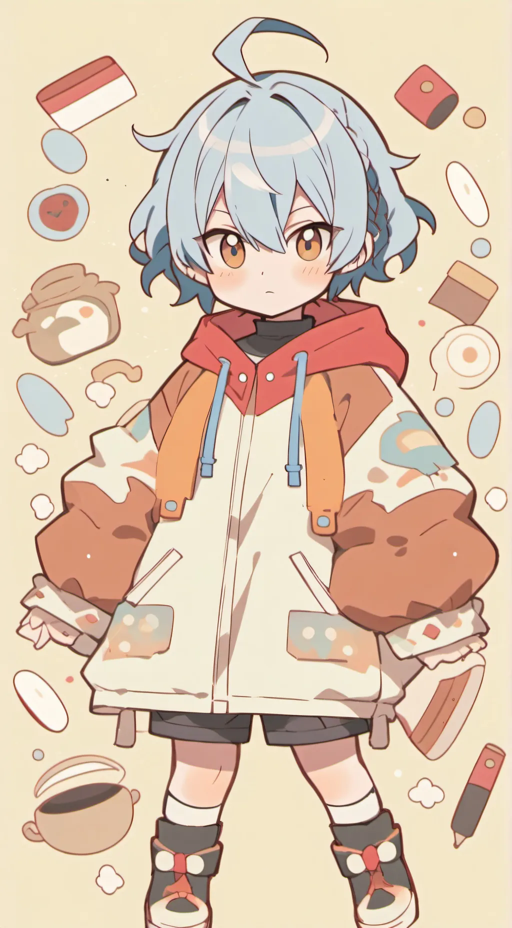 ai character: mha background