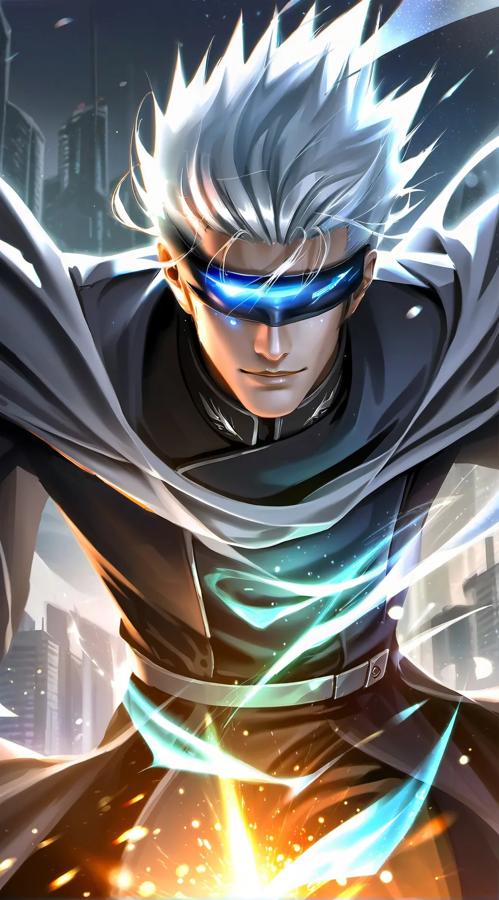 ai character: Satoru Gojo background