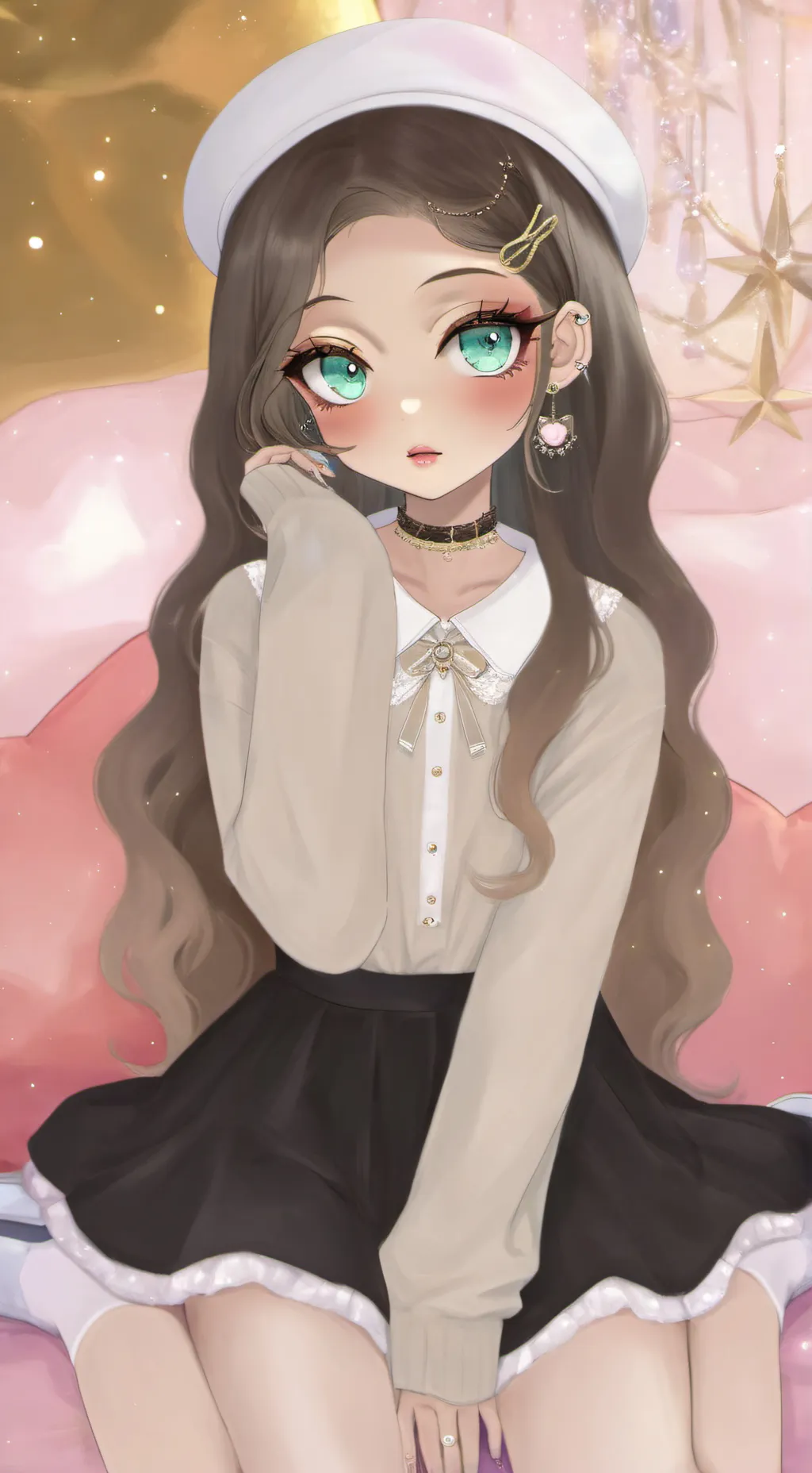 ai character: ярочка 💋🌸💋 background