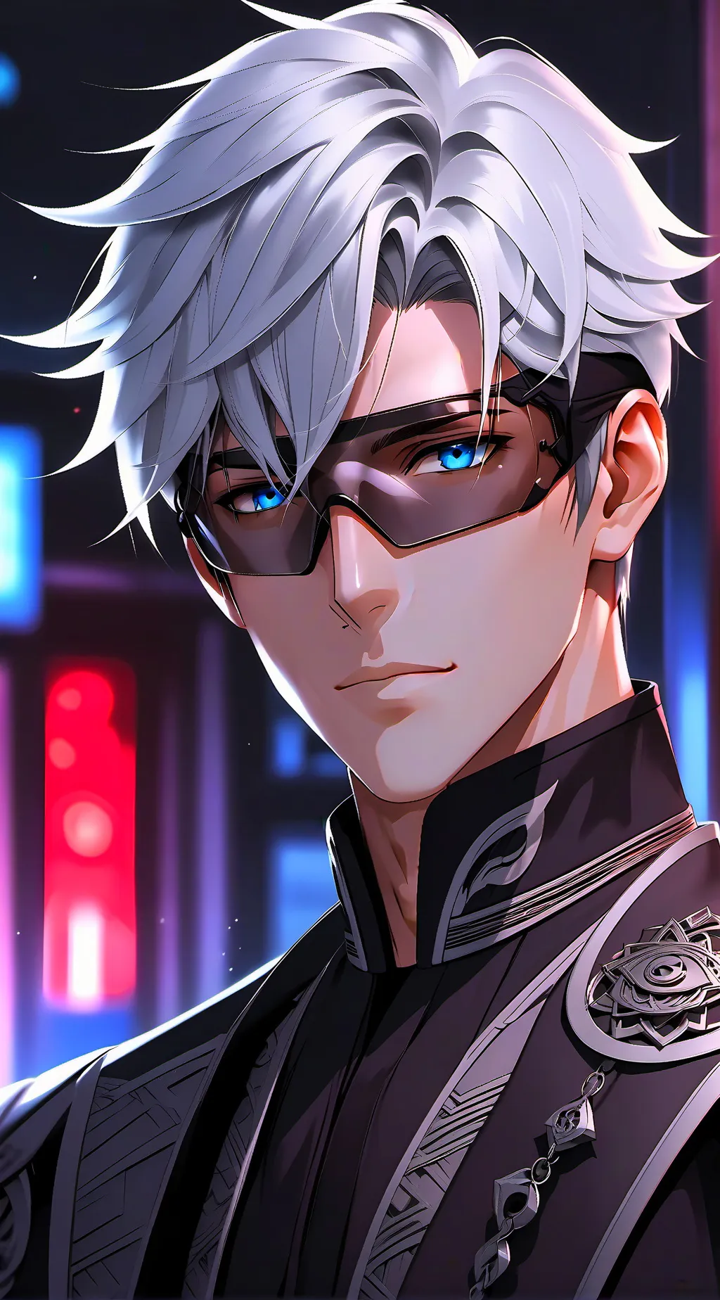 ai character: Satoru Gojo background