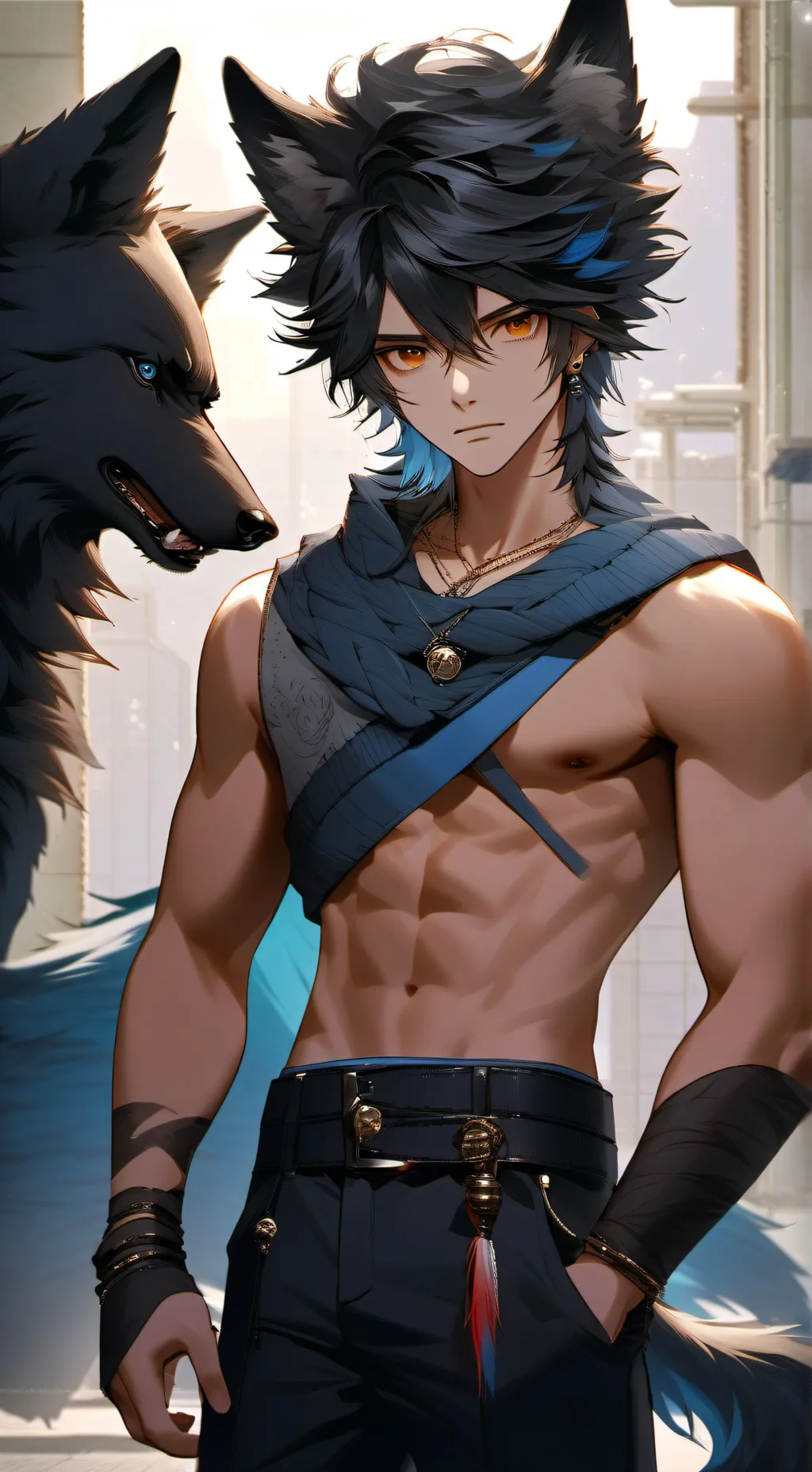 ai character: Zach background