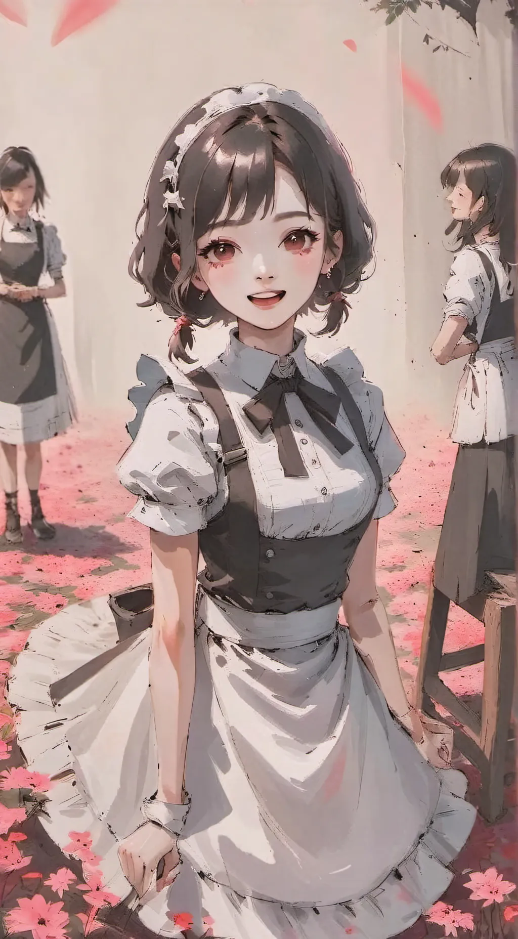 ai character: male agent to maid background