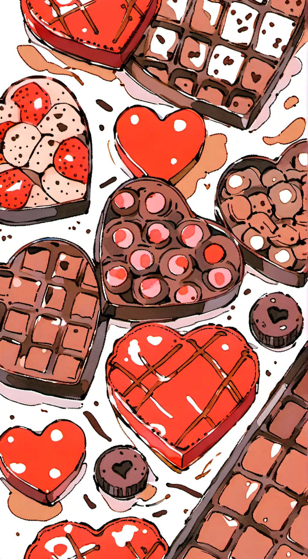 ai character: TADC VALENTINES background