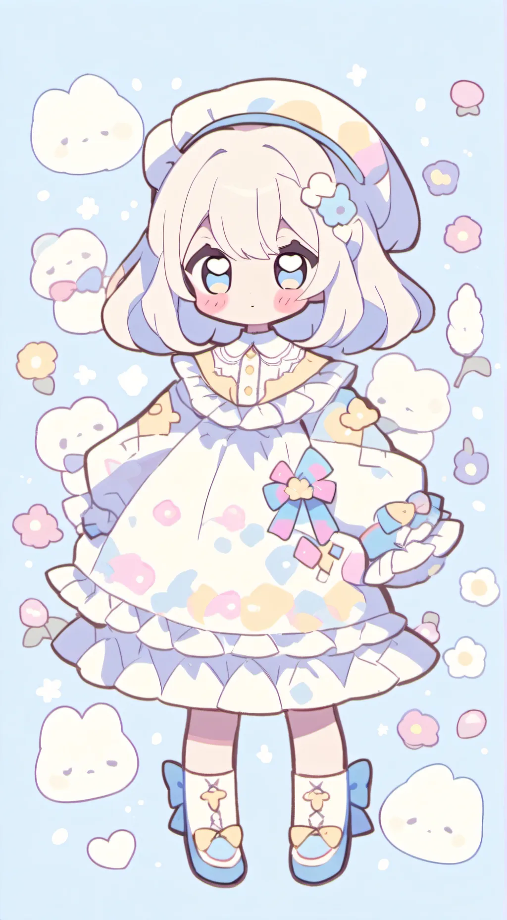 ai character: IllaSkye/baby :) background