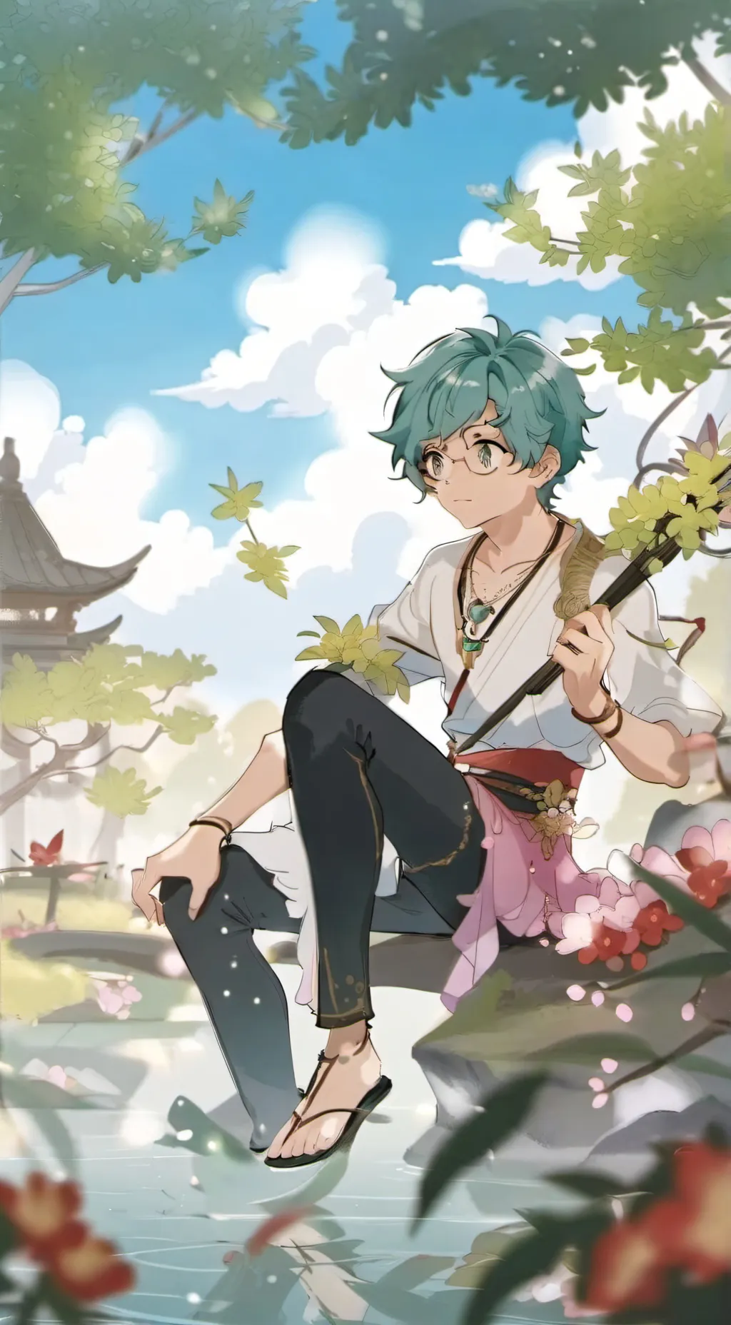 ai character: deku heartbreak background