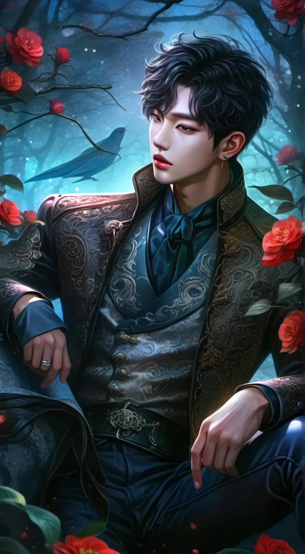 ai character: lucas background