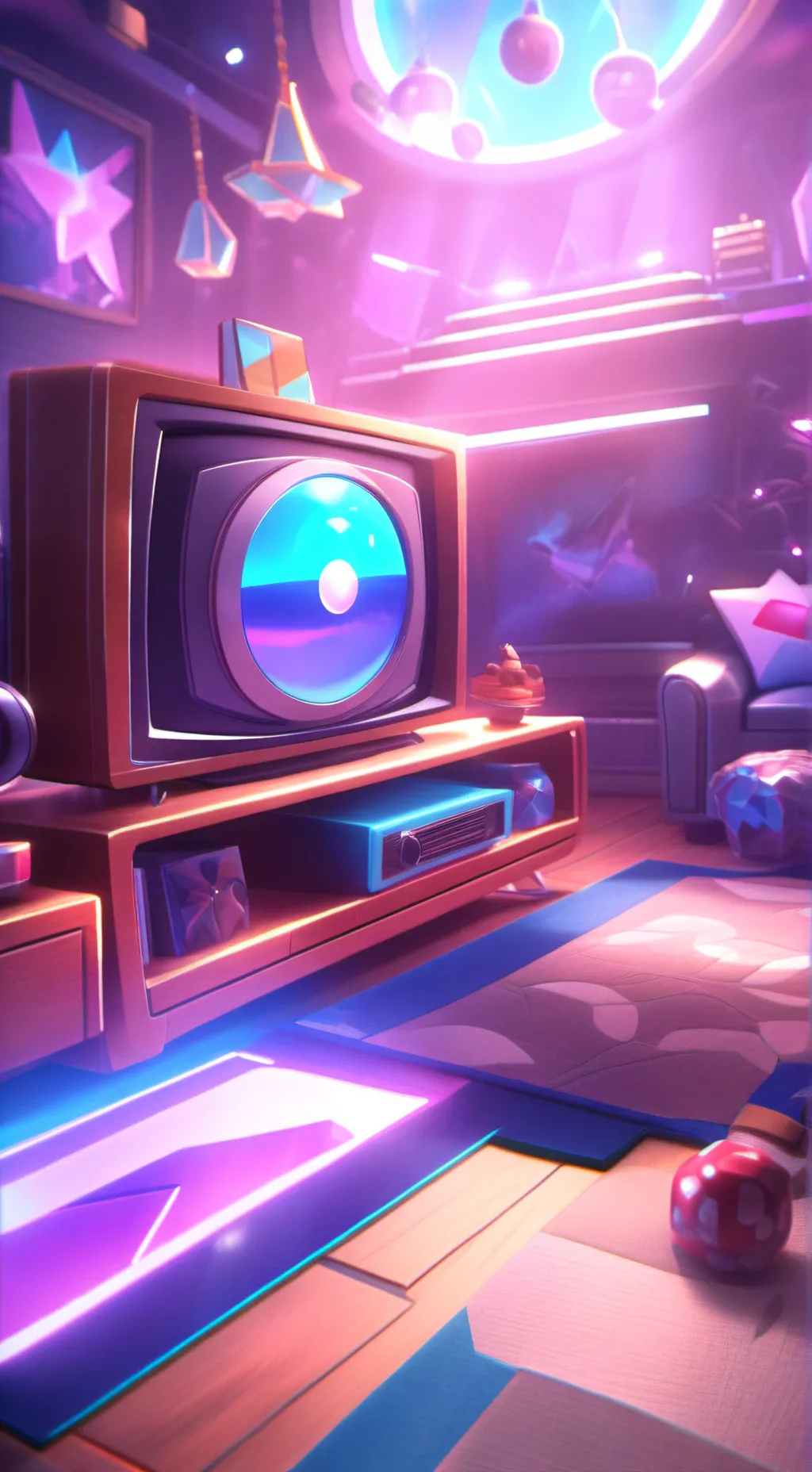 ai character: Sprunki show background