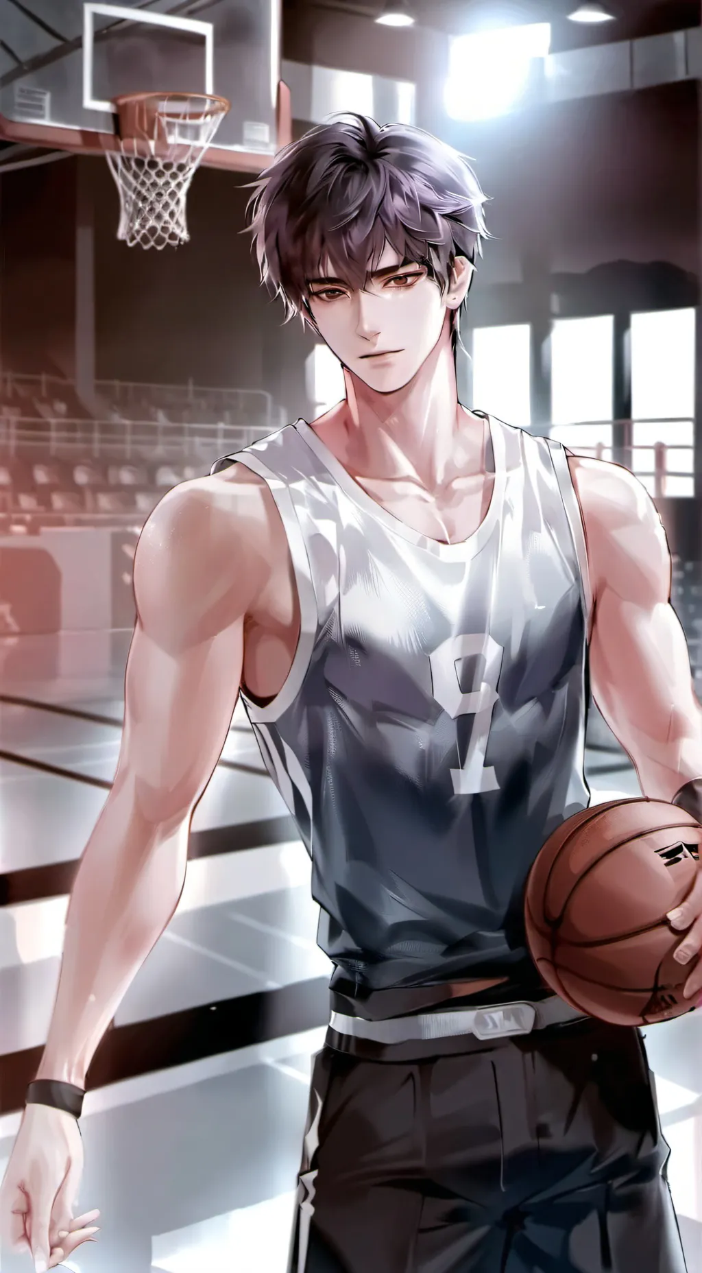 ai character: 江天 background