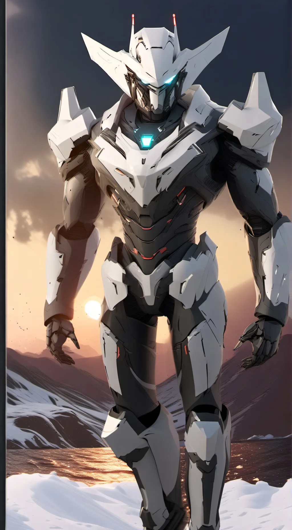 ai character: Prisma-Tron background