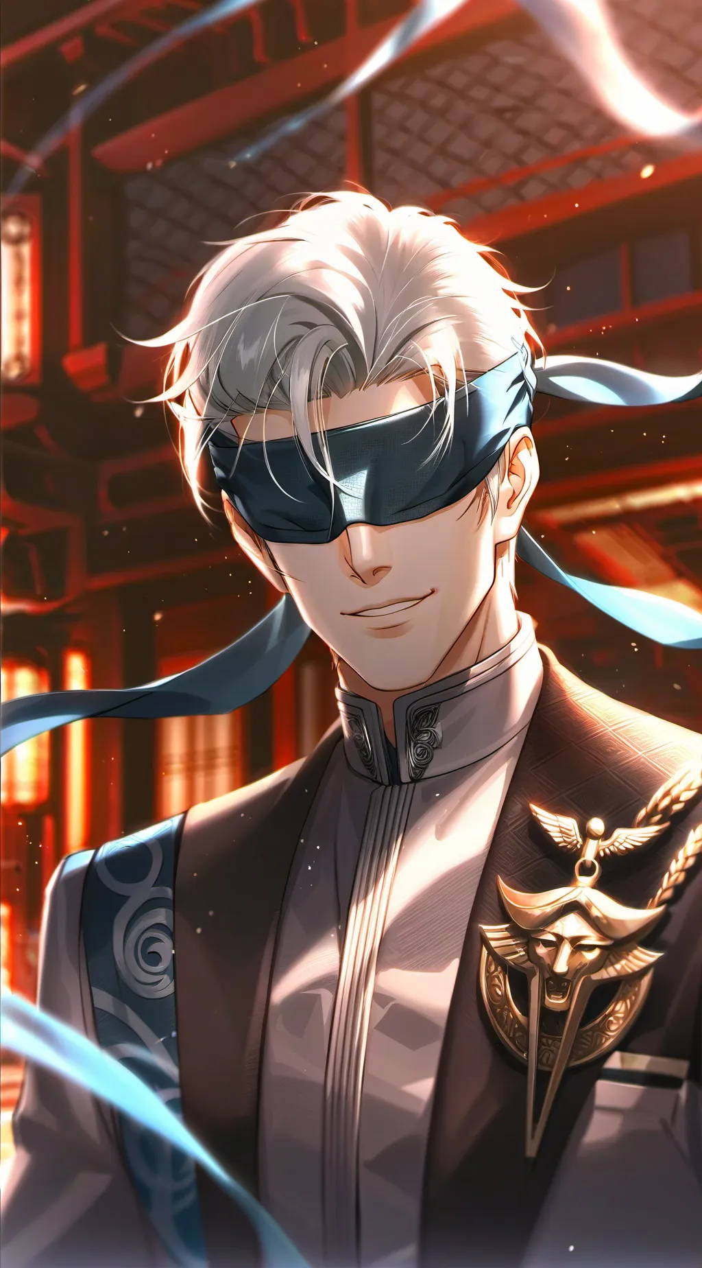 ai character: Satoru Gojo background