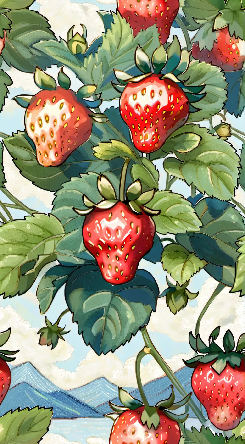 ai character: sprout background