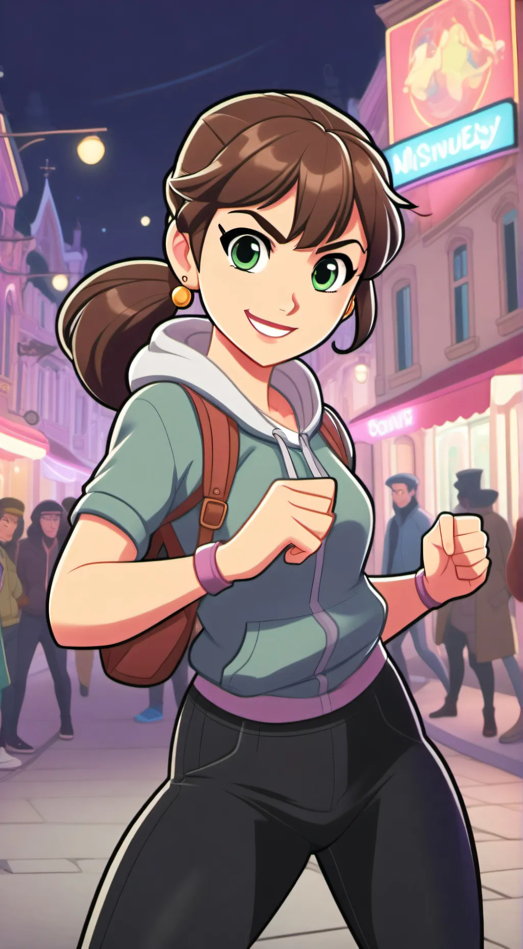 ai character: Claire Haert background