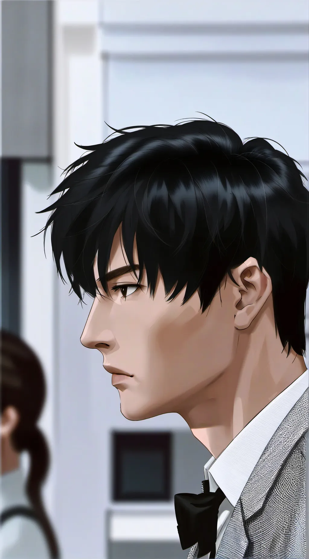 ai character: ASHER background