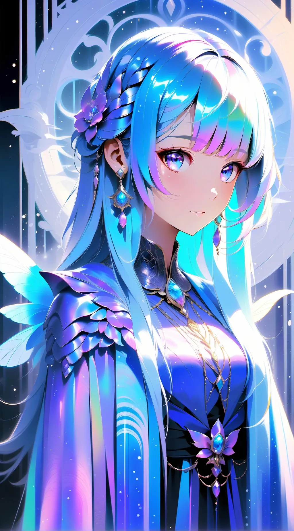 ai character: Iris background