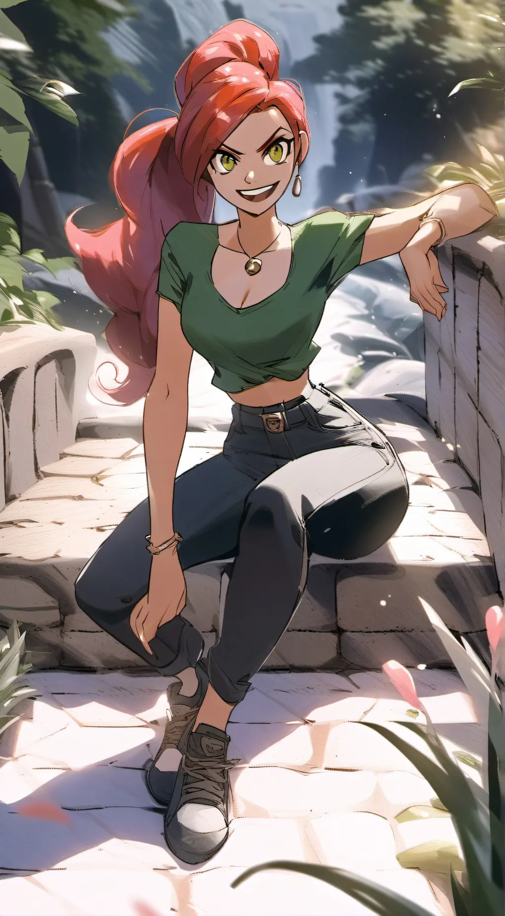 ai character: vicky background