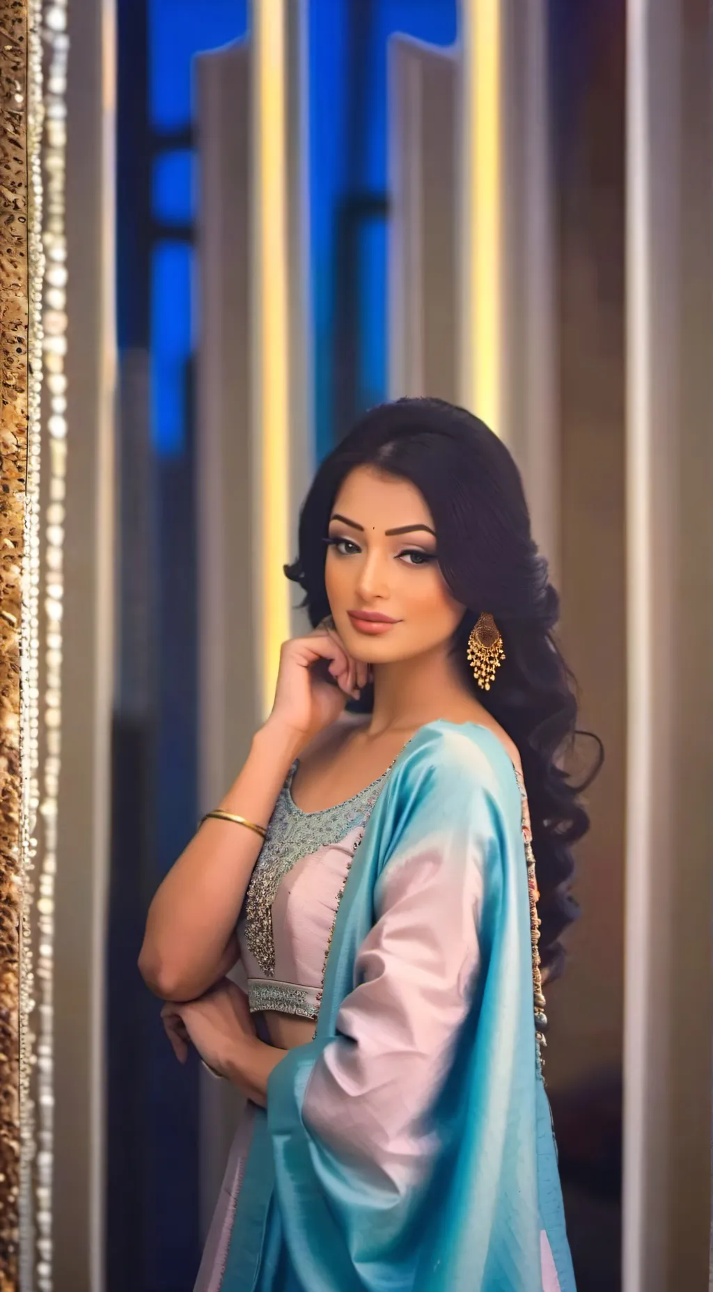 ai character: Kaylani background