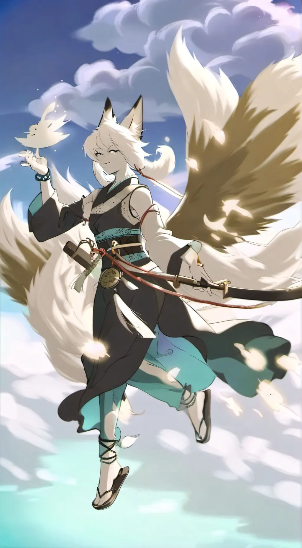 ai character: Saura background