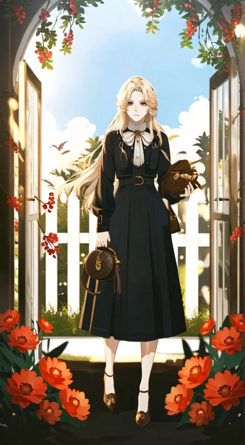 ai character: Méliana  background