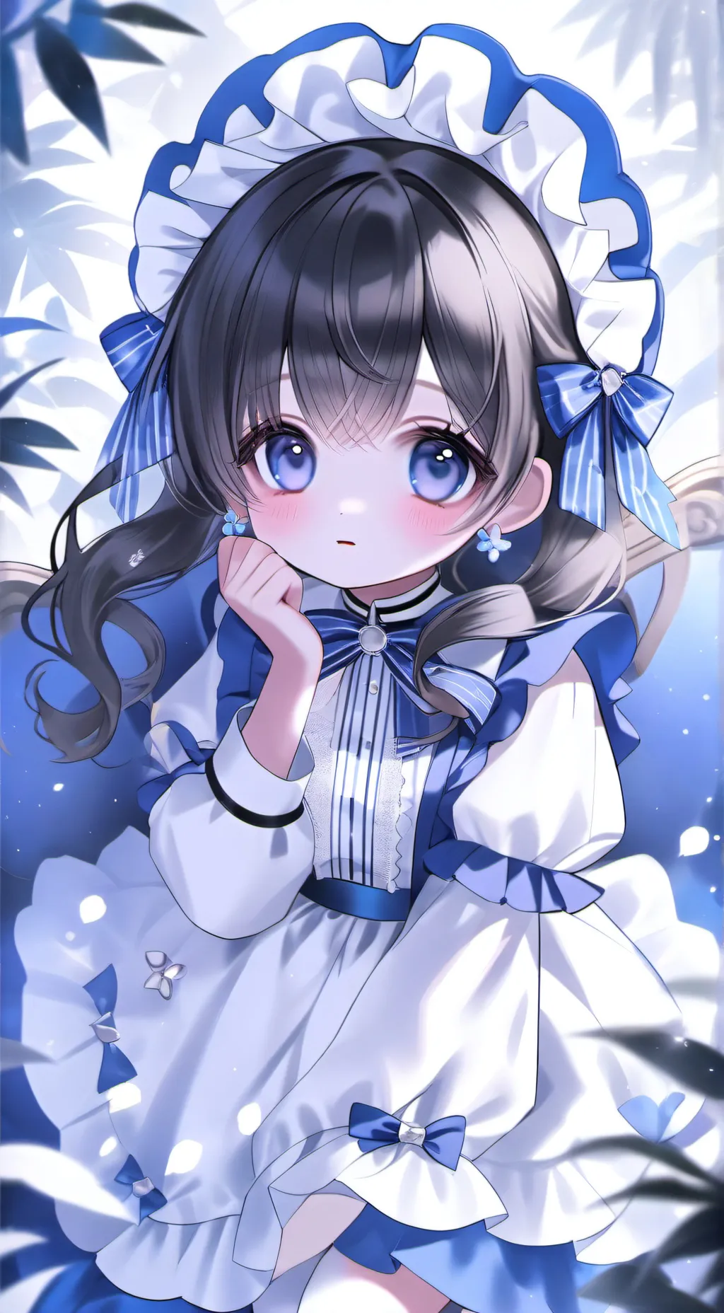 ai character: luna background