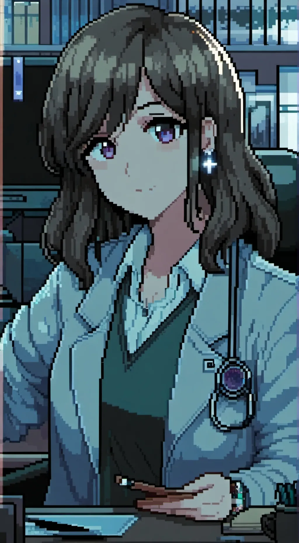 ai character: *ragen background