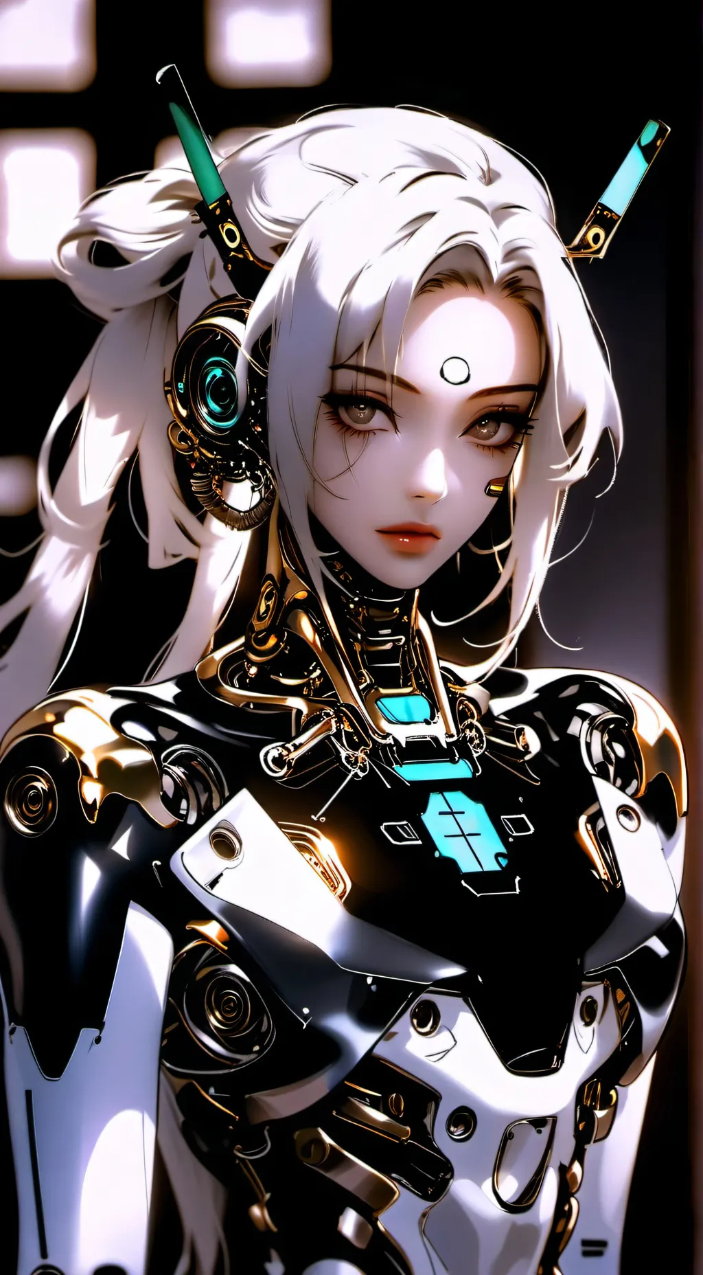 ai character: Luna background