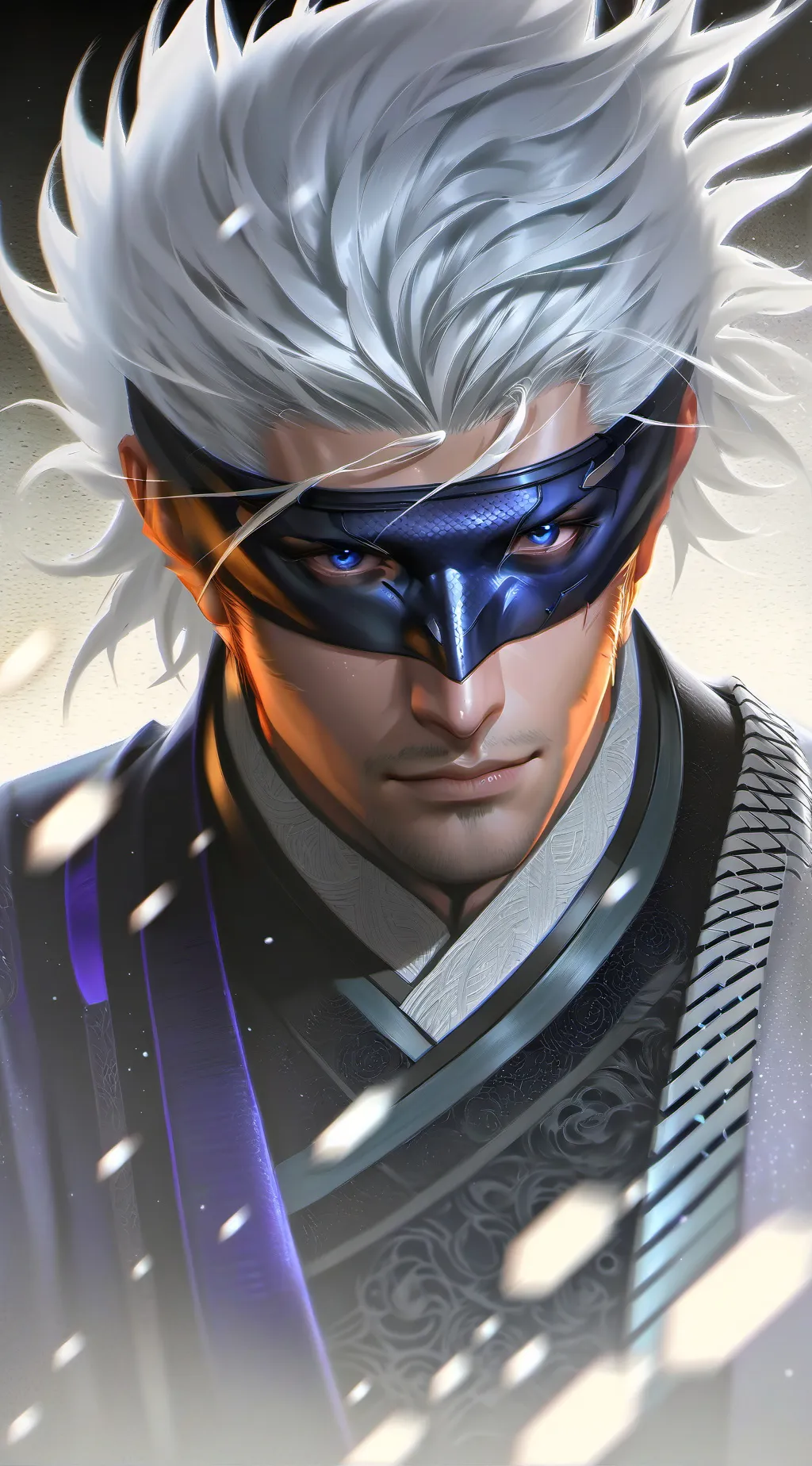 ai character: Satoru Gojo background