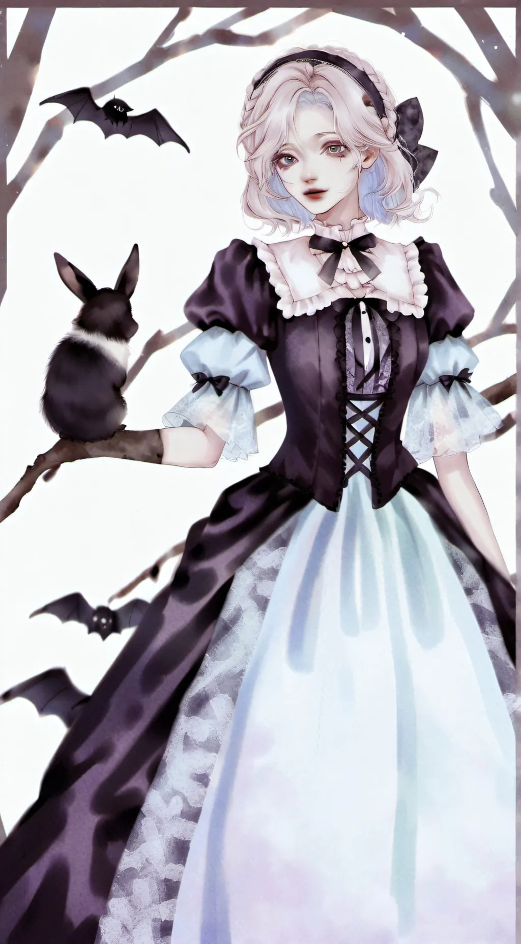 ai character: harpy hare dsmp  background