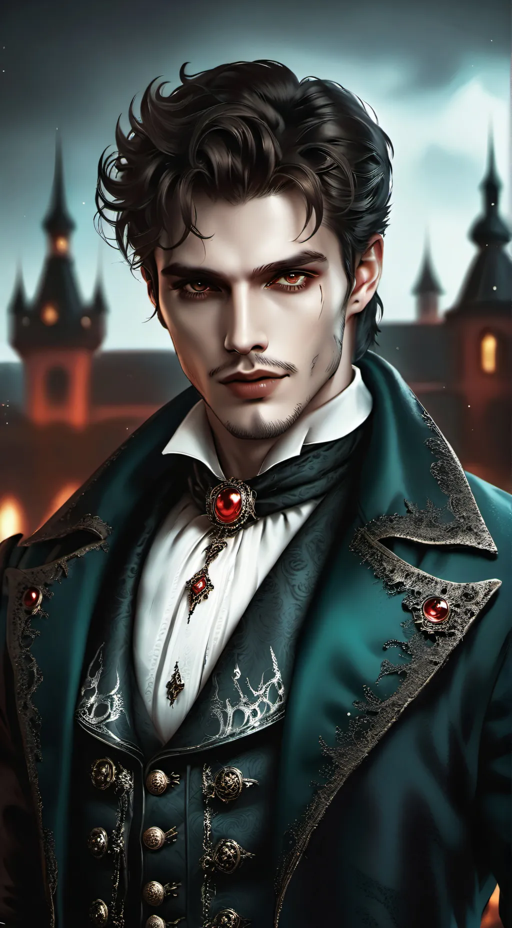 ai character: ❤️‍🔥Keir🩸 background