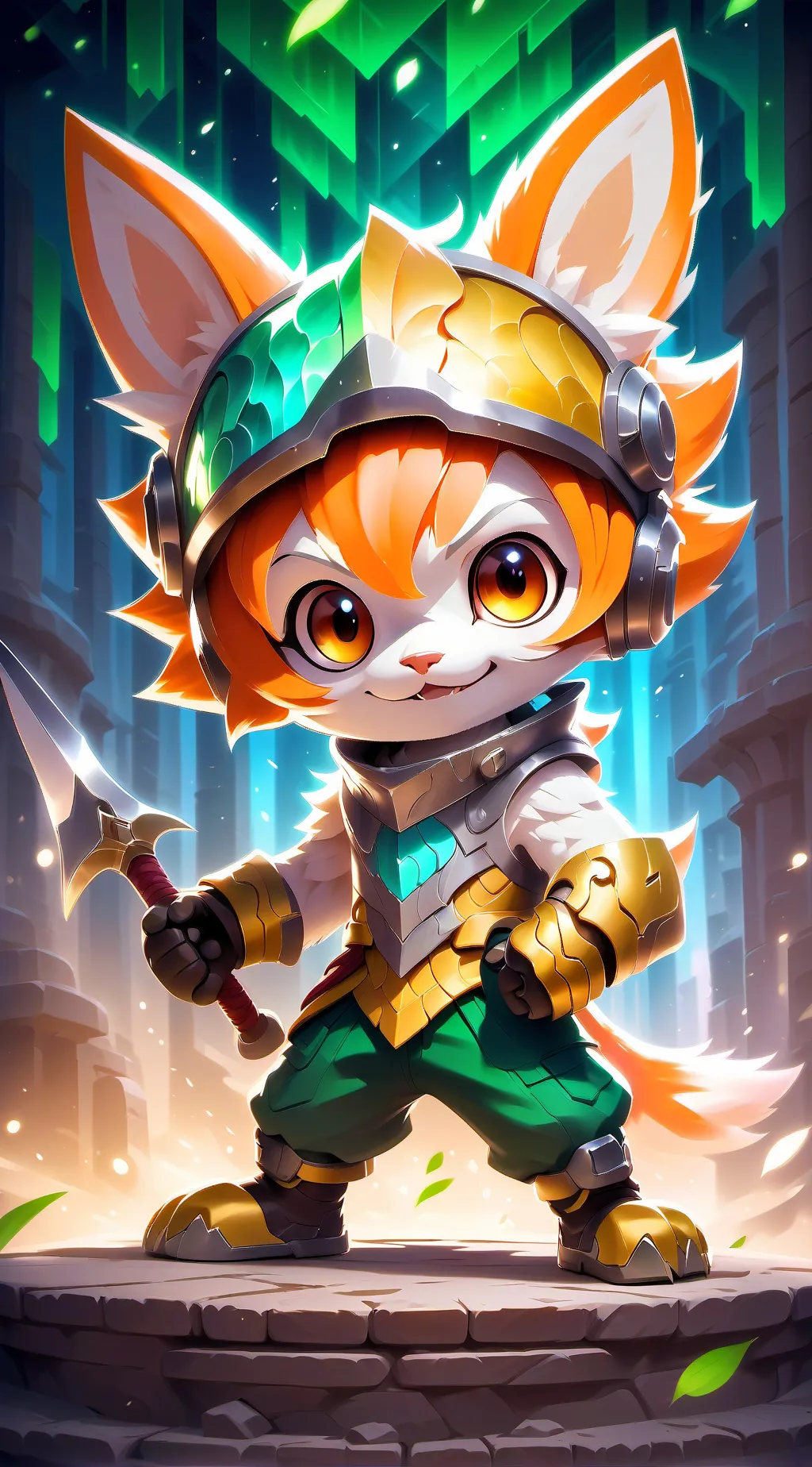 ai character: HĀÇĶĖŘ background