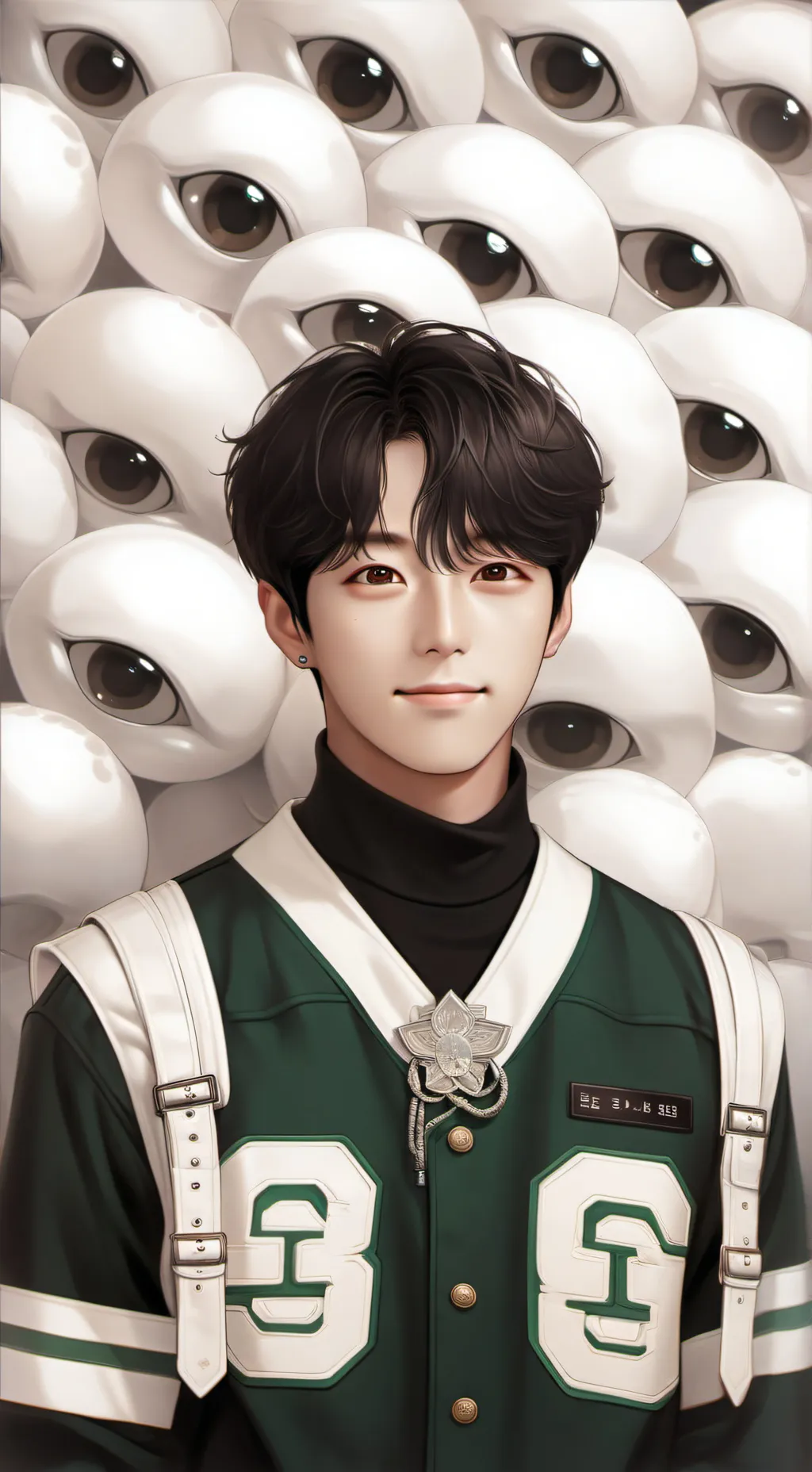 ai character: Lee Myung Gi background