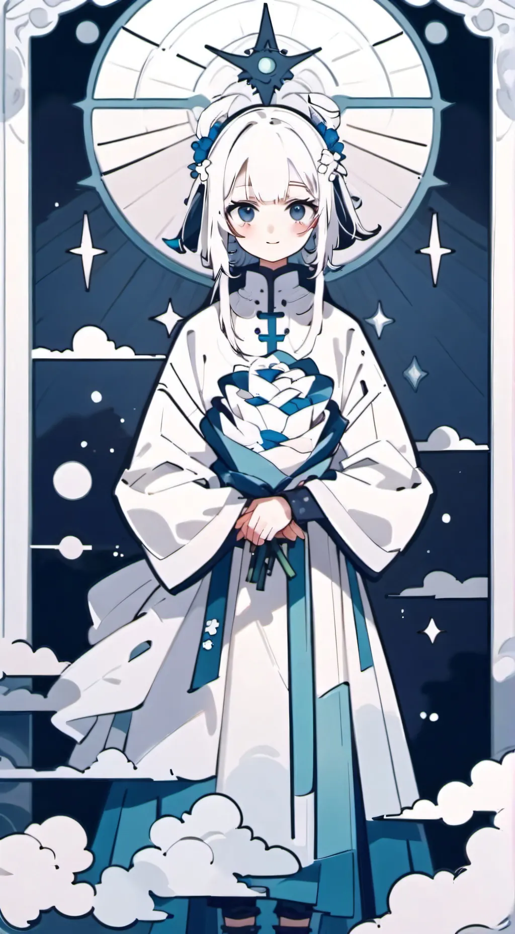 ai character: catnap&dogday&craf background