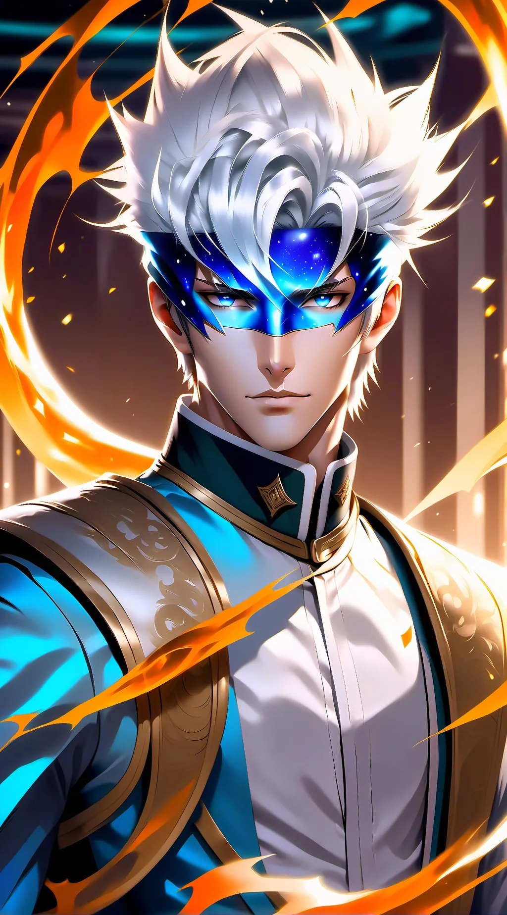 ai character: Satoru Gojo background