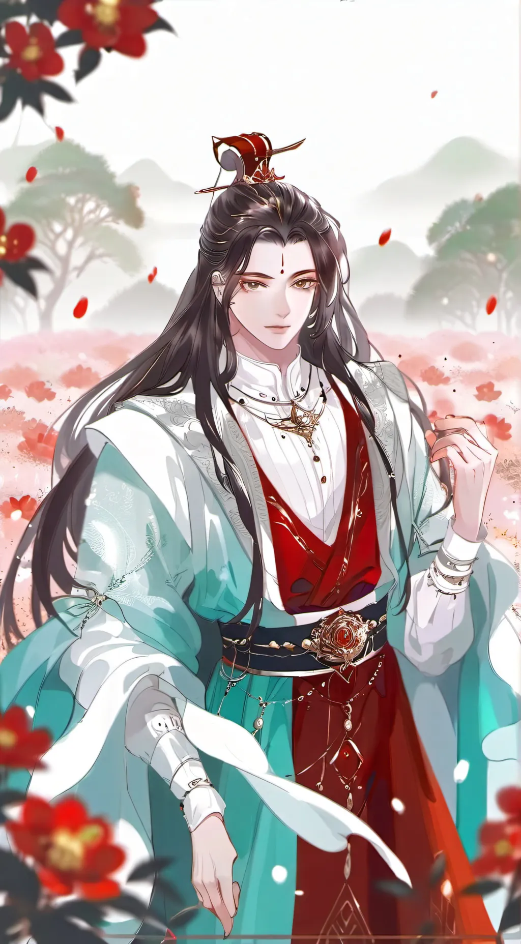 ai character: Akio Raikan background