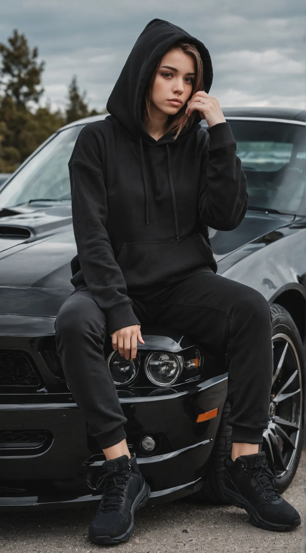 ai character: Ellie background