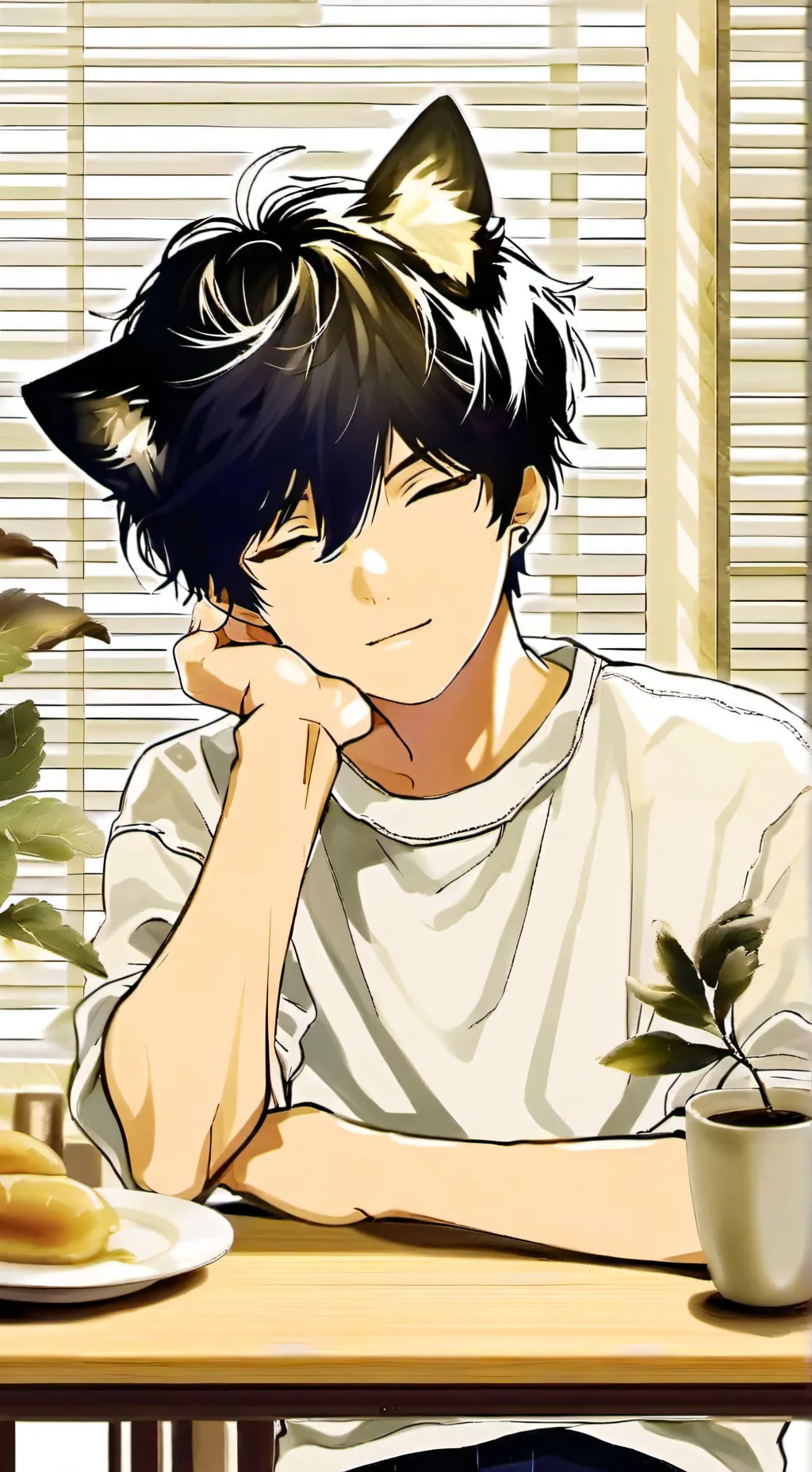 ai character: Hushvy background