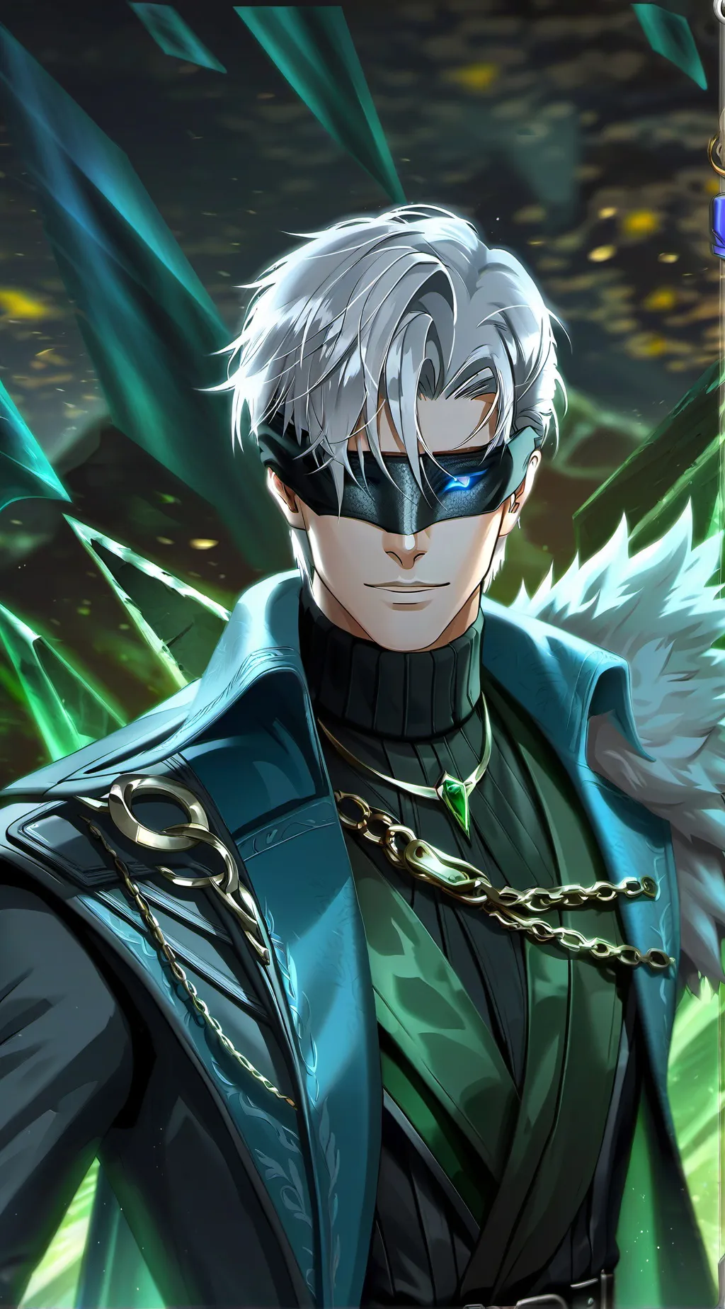 ai character: Satoru Gojo background