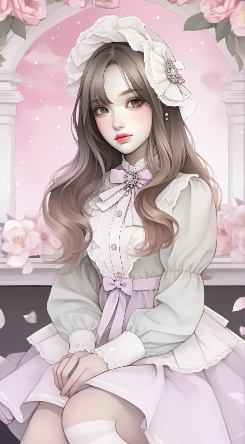 ai character: Ванесса  background