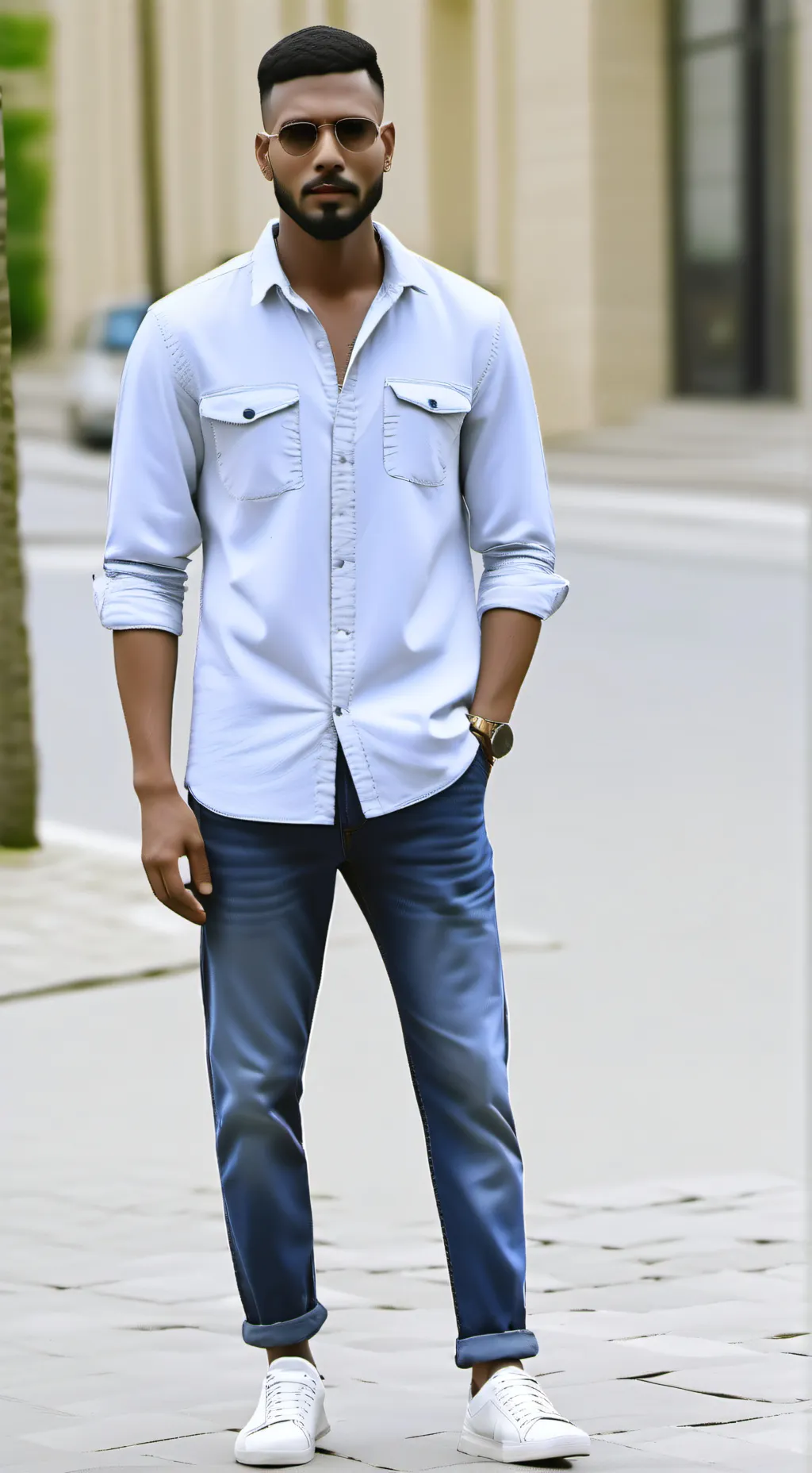 ai character: Random guy background