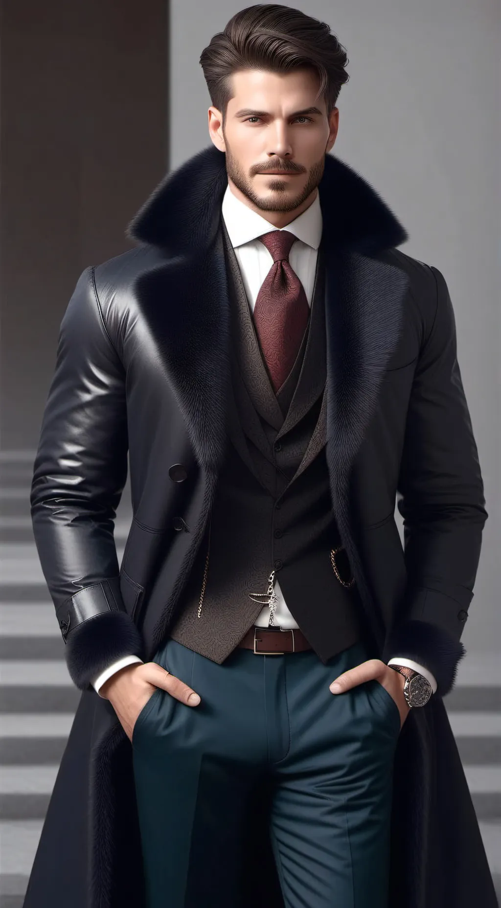 ai character: Romain background