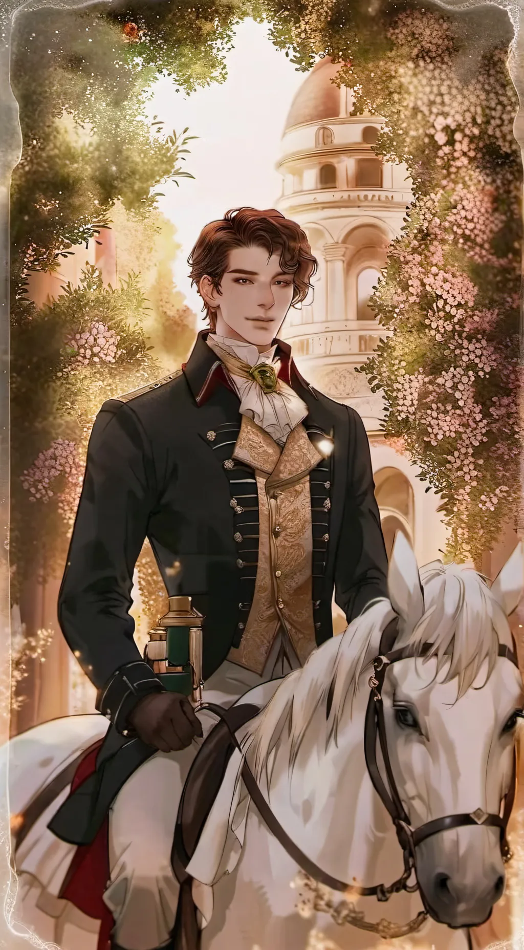 ai character: Maël Valois  background