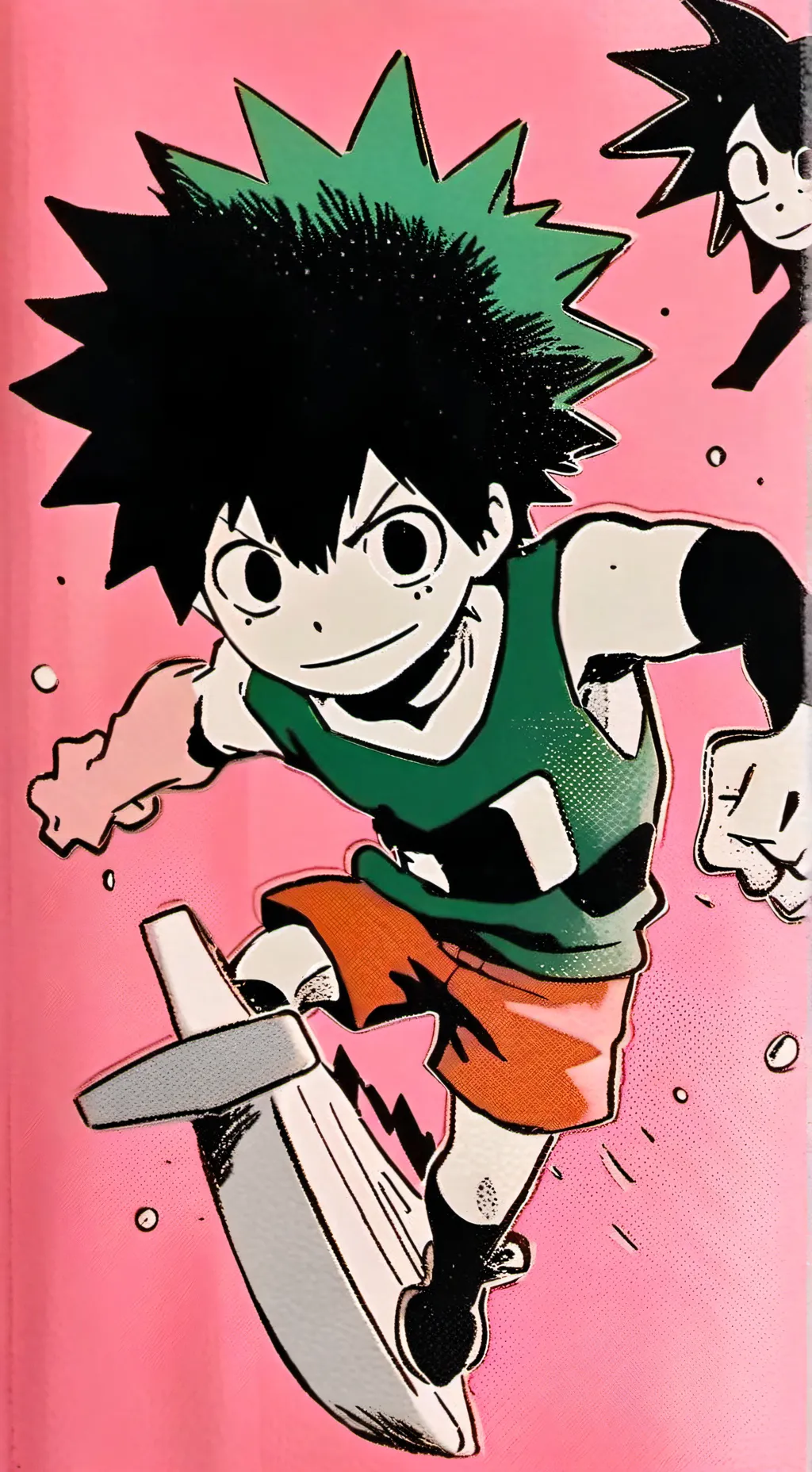 ai character: mha mall background